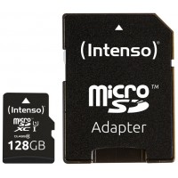 Intenso 3423491 Micro SD UHS-I Premium 128G c/adap