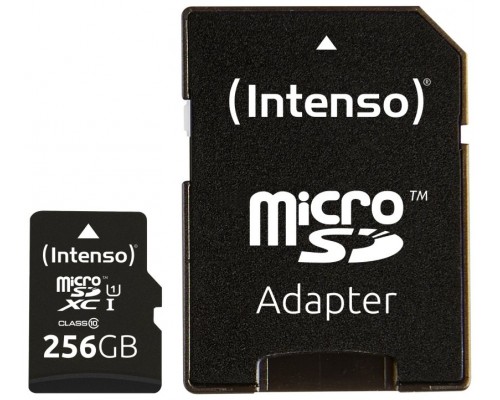 Intenso 3423492 Micro SD UHS-I Premium 256G c/adap