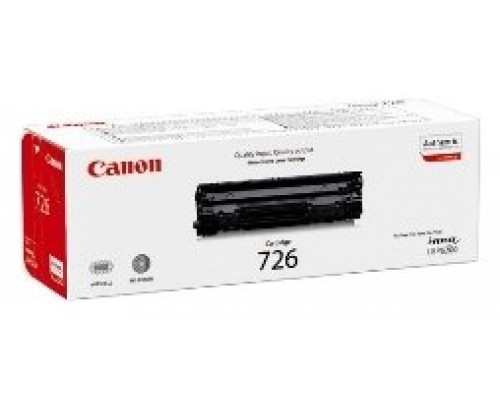 TONER CANON CRG-726 NEGRO 2.100PAG (Espera 4 dias)