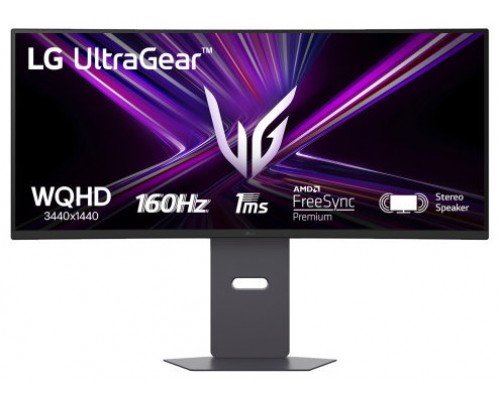 MONITOR LG ULTRAGEAR 34G600A-B.AEU 34" VA ULTRAWIDE QHD 160HZ HDR10 CURVO