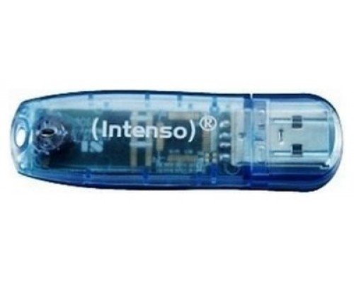 Intenso 3502450 Lápiz USB 2.0 Rainbow 4GB Azul