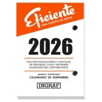 BLOC BUFFET 2026 INGRAF CASTELLANO INGRAF 356408 (Espera 4 dias)