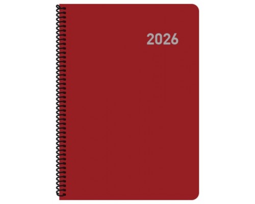 AGENDA 2026 PARIS D/P 15x21 CON ESPIRAL COLORES SURTIDOS CATALAN INGRAF 356425 (Espera 4 dias)