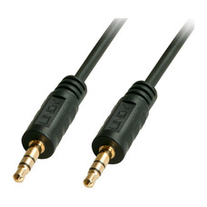 Lindy 35643 cable de audio 3 m 3,5mm Negro (Espera 4 dias)-1052 Lindy 35643 cable de audio 3 m 3,5mm Negro (Espera 4 dias)