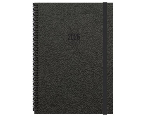 AGENDA 2026 TOKIO D/P 17x24 NEGRO CASTELLANO INGRAF 356562 (Espera 4 dias)