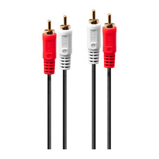Lindy 35661 cable de audio 2 m 2 x RCA Rojo, Blanco (Espera 4 dias)-1051 Lindy 35661 cable de audio 2 m 2 x RCA Rojo, Blanco (Espera 4 dias)