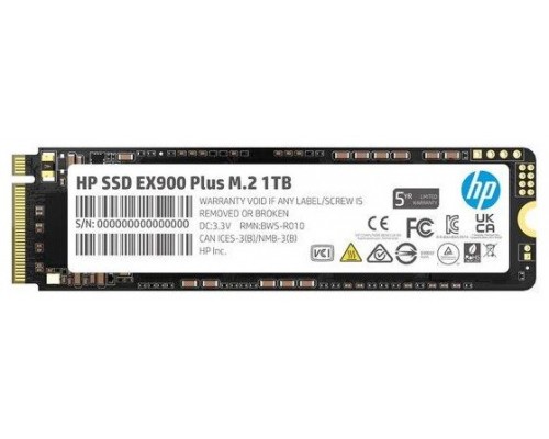 HP SSD EX900 PLUS 1TB M.2 PCIE GEN3