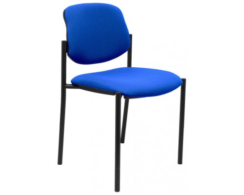 PIQUERAS Y CRESPO NOWY STYL Silla fija Styl bali azul marino chasis negro