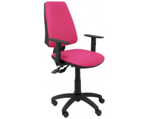 PIQUERAS Y CRESPO Silla Elche S similpiel rosa brazos regulables