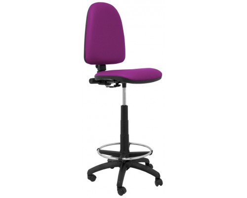 PIQUERAS Y CRESPO Taburete Aýna similpiel morado
