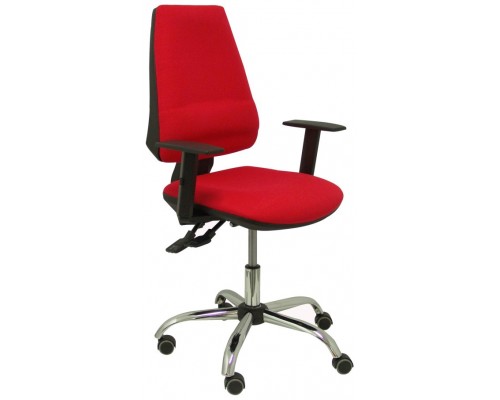 PIQUERAS Y CRESPO Silla Elche S 24 horas bali rojo con refuerzo lumbar ¡Ultimas unidades!!