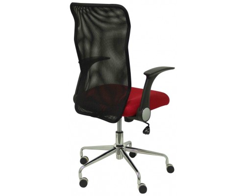 PIQUERAS Y CRESPO Silla Minaya respaldo malla negro asiento 3D rojo ¡Ultimas unidades!!