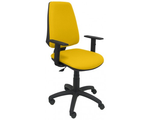 PIQUERAS Y CRESPO Silla Elche CP bali amarillo brazos regulables