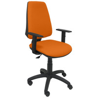 PIQUERAS Y CRESPO Silla Elche CP bali naranja brazos regulables