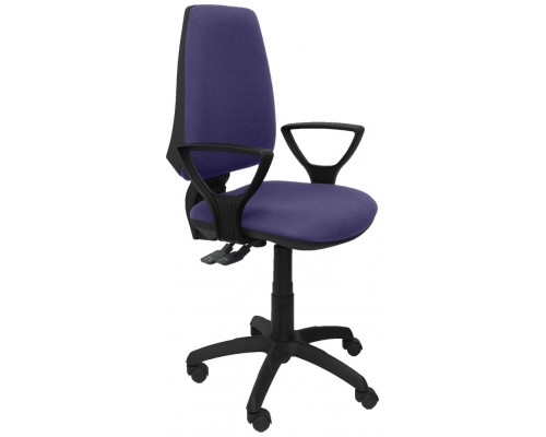 PIQUERAS Y CRESPO Silla Elche S bali azul claro brazos fijos