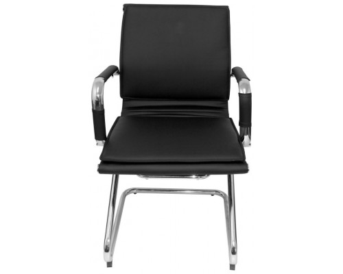 PIQUERAS Y CRESPO Sillon Yeste confidente patin similpiel negro ¡Ultimas unidades!!