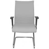 PIQUERAS Y CRESPO Sillon Albacete confidente patin similpiel blanco-25939 PIQUERAS Y CRESPO Sillon Albacete confidente patin similpiel blanco