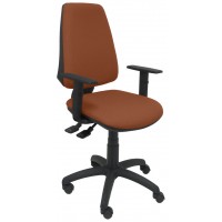 PIQUERAS Y CRESPO Silla Elche S bali marron brazos regulables
