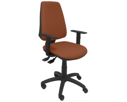 PIQUERAS Y CRESPO Silla Elche S bali marron brazos regulables