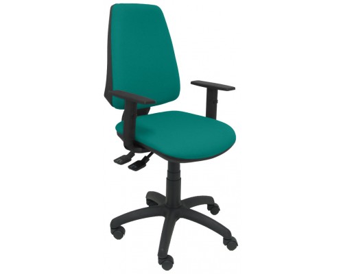 PIQUERAS Y CRESPO Silla Elche S bali turquesa brazos regulables
