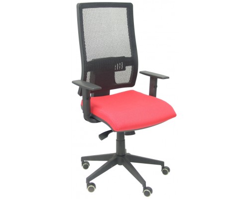 PIQUERAS Y CRESPO Silla Horna bali rojo sin cabecero
