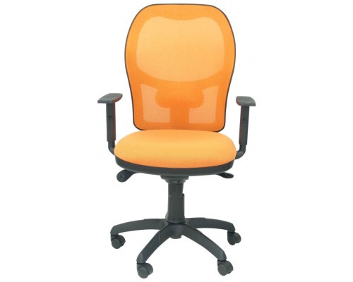 PIQUERAS Y CRESPO Silla Jorquera malla naranja asiento bali naranja