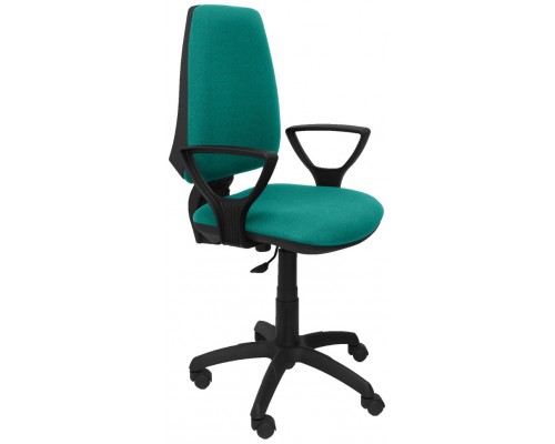 PIQUERAS Y CRESPO Silla Elche CP bali turquesa brazos fijos