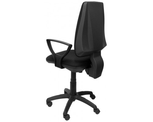 PIQUERAS Y CRESPO Silla Elche CP bali negro brazos fijos