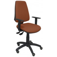PIQUERAS Y CRESPO Silla Elche S bali marron brazos regulables ruedas de parque