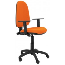 PIQUERAS Y CRESPO Silla Aýna bali naranja brazos regulables