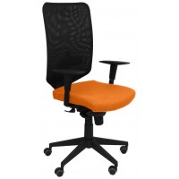 PIQUERAS Y CRESPO Silla Ossa negra bali naranja ¡Ultimas unidades!!