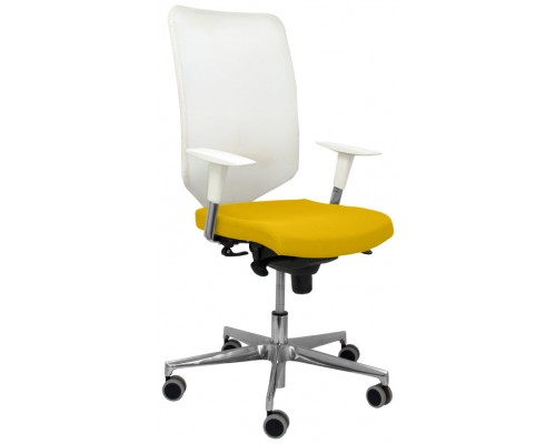 PIQUERAS Y CRESPO Silla Ossa blanca bali amarillo