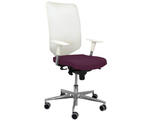 PIQUERAS Y CRESPO Silla Ossa blanca bali morado