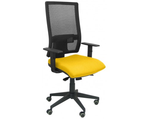 PIQUERAS Y CRESPO Silla Horna bali amarillo sin cabecero
