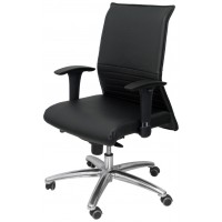PIQUERAS Y CRESPO Sillon Albacete confidente similpiel negro hasta 160 kg