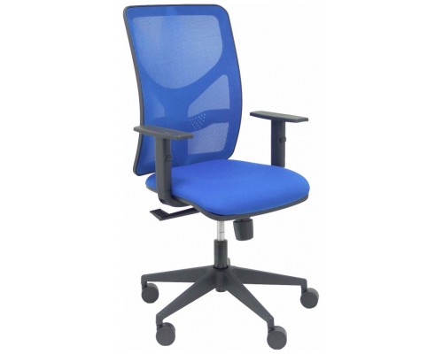 PIQUERAS Y CRESPO Silla Motilla malla azul asiento bali azul brazo regulable