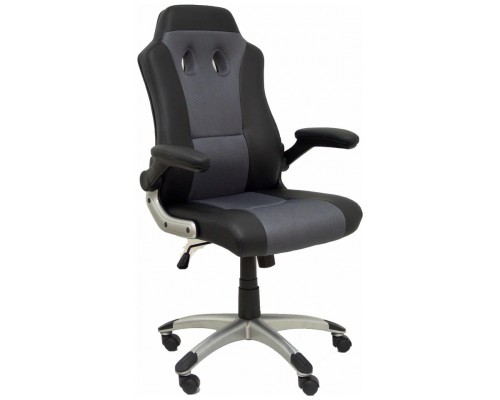PIQUERAS Y CRESPO FOROL Silla gaming Talave similpiel negro y gris
