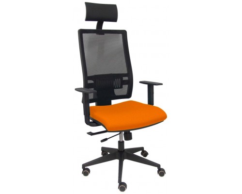 PIQUERAS Y CRESPO Silla Horna traslack bali naranja brazos regulables ruedas parque y cabecero
