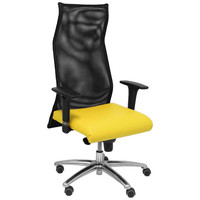 PIQUERAS Y CRESPO Sillon Sahuco similpiel amarillo