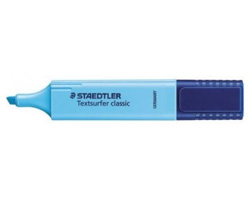 MARCADOR FLUORESCENTE TEXTSURFER CLASSIC 1-5MM. AZUL STAEDTLER 364-3 (MIN10) (Espera 4 dias)