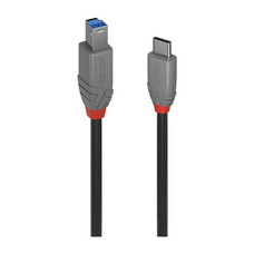 Lindy 36665 cable USB USB 3.2 Gen 1 (3.1 Gen 1) 0,5 m USB C USB B Negro (Espera 4 dias)-1052 Lindy 36665 cable USB USB 3.2 Gen 1 (3.1 Gen 1) 0,5 m USB C USB B Negro (Espera 4 dias)