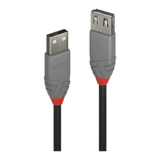 Lindy 36703 cable USB USB 2.0 2 m USB A Negro, Gris (Espera 4 dias)-1051 Lindy 36703 cable USB USB 2.0 2 m USB A Negro, Gris (Espera 4 dias)