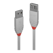 Lindy 36715 cable USB USB 2.0 5 m USB A Gris (Espera 4 dias)-1052 Lindy 36715 cable USB USB 2.0 5 m USB A Gris (Espera 4 dias)