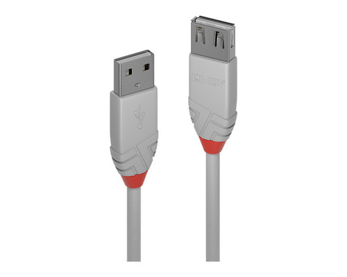 Lindy 36715 cable USB USB 2.0 5 m USB A Gris (Espera 4 dias)-1052 Lindy 36715 cable USB USB 2.0 5 m USB A Gris (Espera 4 dias)