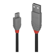 Lindy 36730 cable USB USB 2.0 0,2 m USB A Micro-USB B Negro, Gris (Espera 4 dias)-1051 Lindy 36730 cable USB USB 2.0 0,2 m USB A Micro-USB B Negro, Gris (Espera 4 dias)