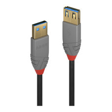 Lindy 36763 cable USB USB 3.2 Gen 1 (3.1 Gen 1) 3 m USB A Negro (Espera 4 dias)-1053 Lindy 36763 cable USB USB 3.2 Gen 1 (3.1 Gen 1) 3 m USB A Negro (Espera 4 dias)