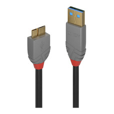 Lindy 36768 cable USB USB 3.2 Gen 1 (3.1 Gen 1) 3 m USB A Micro-USB B Negro (Espera 4 dias)-1053 Lindy 36768 cable USB USB 3.2 Gen 1 (3.1 Gen 1) 3 m USB A Micro-USB B Negro (Espera 4 dias)