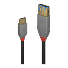 Lindy 36895 cable USB USB 3.2 Gen 2 (3.1 Gen 2) 0,15 m USB C USB A Negro (Espera 4 dias)-1052 Lindy 36895 cable USB USB 3.2 Gen 2 (3.1 Gen 2) 0,15 m USB C USB A Negro (Espera 4 dias)