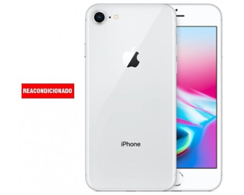 APPLE iPHONE 8 128 GB SILVER REACONDICIONADO GRADO B (Espera 4 dias)