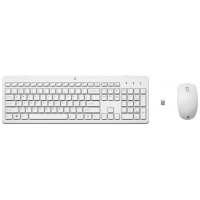 HP Combo 230 Teclado + Raton inalambricos Blanco